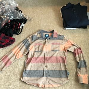 Modern amusement button down shirt